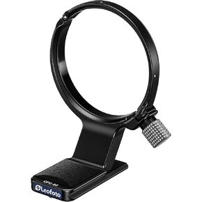 Leofoto CFC-02 Lens Collar Foot for Canon RF 70-200mm F2.8 L هي عدسة USM ، بقعة QD ، 1/4 "ثقب المسمار 3/8 ، ARCA متوافق