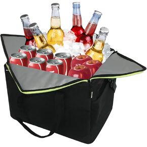 Cooler Bag with Folding Design and Insulated Compartments -GETTOONE Ideal for Tailgating and Outdoor Events! (7.8 * 12.5 INCH)