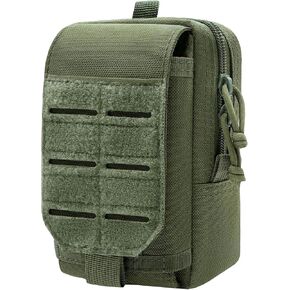 Tactical EDC Pouch, Molle Utility Pouch Gadget Organizer Holder Bag Phone Holster Waist Pack Admin Pouch Tool Pocket for Outdoor Activities, Attached to Backpack/Vest/Belt