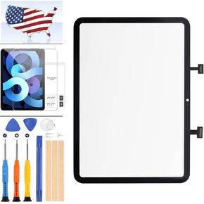 for iPad 10 10.9" 2022 Screen Replacement for iPAD 10th Gen Touch Panel for iPad 10th Generation A2757 A2777 Touch Screen Digitizer Glass Panel Lens Repair Kit +Tempered Glass +Tools (Not LCD)
