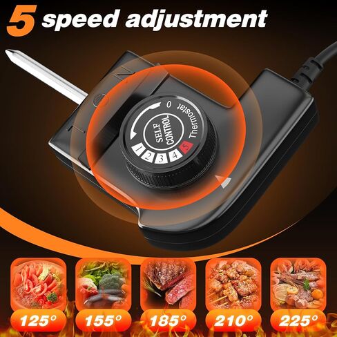 2 in 1 Electric Grill Hot Pot,Multifunctional Smokeless Grill Indoor Teppanyaki Grill/Shabu Pot with Divider-Separate Dual Temperature Contral,hot pot with grill for 2-12 People,110V in Kuwait