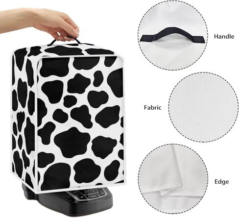 chaqlin Wild Mushroom Coffee Machine Dust Cover for Kitchen Coffee Maker Covers Size L Washable Small Appliance Cover Home Decor in Saudi Arabia