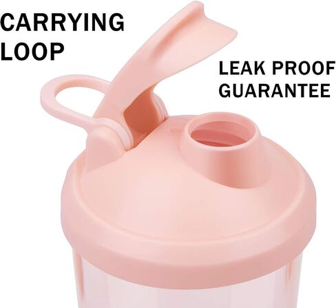 VOLTRX Premium Electric Protein Shaker Bottle, Made with Tritan - BPA Free - 24 oz Vortex Portable Mixer Cup/USB Rechargeable Shaker Cups for Protein Shakes in Saudi Arabia