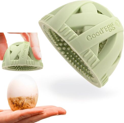 Brush - The Original Egg Brush (Standard), Silicone Egg Cleaning Brush, Reusable Egg Scrubber, Good Egg Cleaner Standard Egg Size in Saudi Arabia