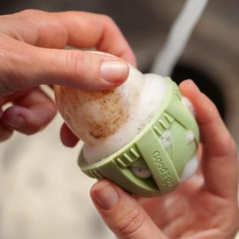 Brush - The Original Egg Brush (Standard), Silicone Egg Cleaning Brush, Reusable Egg Scrubber, Good Egg Cleaner Standard Egg Size in Saudi Arabia