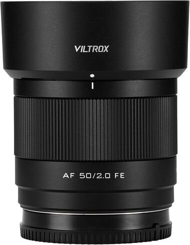 VILTROX 50mm F2 Full Frame Lens for Sony, AF 50mm f/2.0 FE Standard Prime Lens for Sony e Mount, FE Ultra-Compact e Mount Lens for A7RV ZVE1 A7CR A7CII a7Ⅳa7RⅣ a6500 a6600 in Saudi Arabia