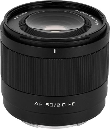 VILTROX 50mm F2 Full Frame Lens for Sony, AF 50mm f/2.0 FE Standard Prime Lens for Sony e Mount, FE Ultra-Compact e Mount Lens for A7RV ZVE1 A7CR A7CII a7Ⅳa7RⅣ a6500 a6600 in Saudi Arabia