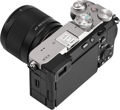 VILTROX 50mm F2 Full Frame Lens for Sony, AF 50mm f/2.0 FE Standard Prime Lens for Sony e Mount, FE Ultra-Compact e Mount Lens for A7RV ZVE1 A7CR A7CII a7Ⅳa7RⅣ a6500 a6600 in Saudi Arabia