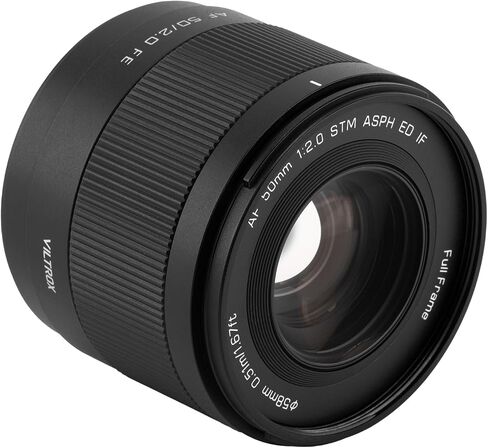 VILTROX 50mm F2 Full Frame Lens for Sony, AF 50mm f/2.0 FE Standard Prime Lens for Sony e Mount, FE Ultra-Compact e Mount Lens for A7RV ZVE1 A7CR A7CII a7Ⅳa7RⅣ a6500 a6600 in Saudi Arabia