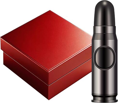 NAVPEAK ROINPACH BUTANE Torch Lighter - رصاصة أخف طائرة قابلة لإعادة الملء على شكل شموع ، في الهواء الطلق ، والحلويات ، والخبز ، معدات البقاء على قيد الحياة في الطوارئ (غير مدرجة) (الذهب) (الذهب) in Kuwait