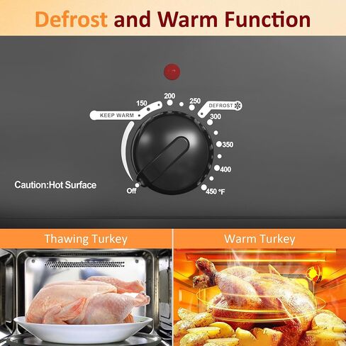 Sunvivi Electric Roaster, 28-Quart Electric Roaster Oven featuring a Glass Lid, Ideal for Turkey Roasting with Self-Basting Cover, Detachable Pan, Cool-Touch Handles, Blue in Saudi Arabia