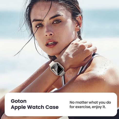 [2 في 1] حالة مقاومة للماء في Apple Watch Series 10 9 8 7 SE2 SE 6 5 4 Ultra 2 Ultra 46mm 42mm 45mm 44mm 41mm 49mm 49mm ، 360 ° PC Pumper مع حامي الشاشة لإكسسوارات تغطية IWatch in Saudi Arabia