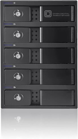 Oyen Digital 80TB Mobius 5-Bay FireWire 800, eSATA, USB 3.0 RAID Hard Drive Array (3R5-EB3-80TB) in Kuwait