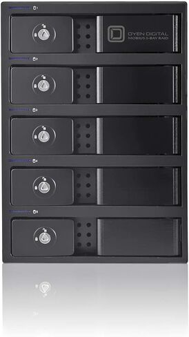 Oyen Digital 80TB Mobius 5-Bay FireWire 800, eSATA, USB 3.0 RAID Hard Drive Array (3R5-EB3-80TB) in Saudi Arabia
