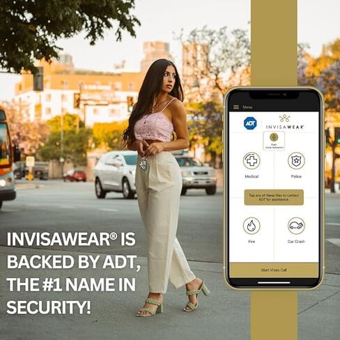 invisawear Smart Jewelry - Personal Safety Device - Necklace in Kuwait
