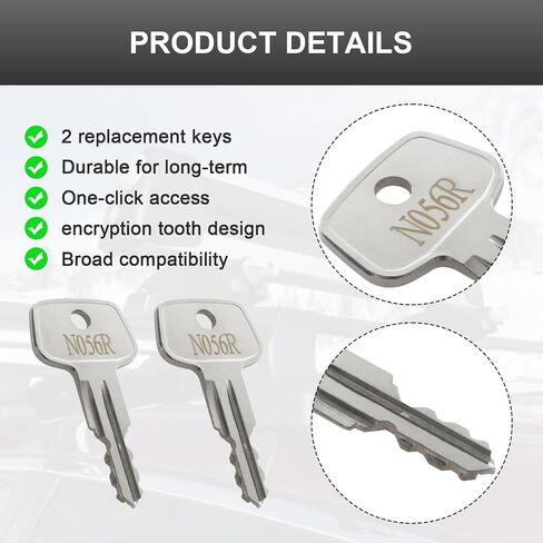 N055R Key of Thule for Roof Racks, Carriers, Crossbars Key etc(Key Number Thule - N055R) in Saudi Arabia