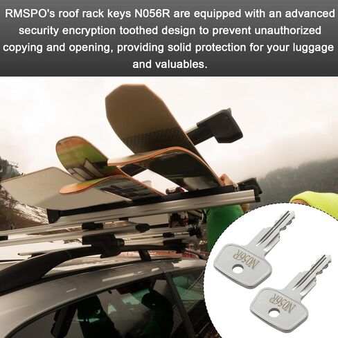 N055R Key of Thule for Roof Racks, Carriers, Crossbars Key etc(Key Number Thule - N055R) in Saudi Arabia