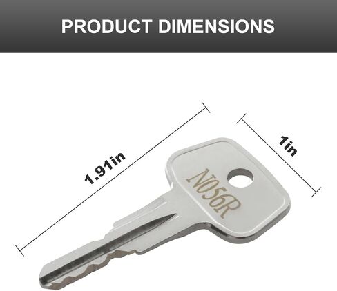 N055R Key of Thule for Roof Racks, Carriers, Crossbars Key etc(Key Number Thule - N055R) in Saudi Arabia