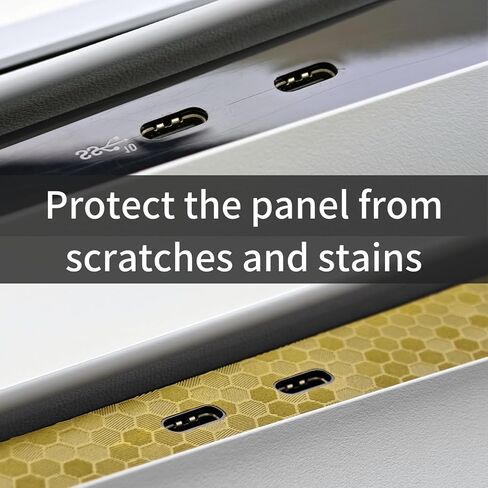 Luck&Link Skin Sticker For PS5 Slim Console Center Part Protection Texture Sticker, For PS5 SILM Digital Edition And Disc Edition Host Middle Strip Texture Skin Scratch Resistant (Forged carbon fiber) in Kuwait