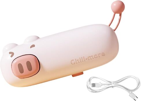 Mini Cute Bag Sealer, USB Rechargeable Chip Bag Sealer Heat Seal, Magnetic-Suction, Handheld Snacks Bag Sealer, Portable Bag Resealer for Plastic Bags Snacks & Food Storage (Brown bear) in Saudi Arabia