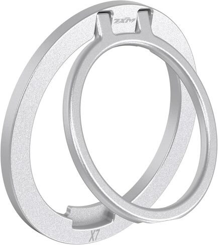 Magnetic Phone Ring Holder,ZXM Magnetic Phone Grip with Kickstand for iPhone,Magnetic Cell Phone Grip Stand Ring,X7 for Magsafe Kickstand for iPhone 16 15 14 13 Pro Max Plus&Huawei,Samsung (Black) in Saudi Arabia