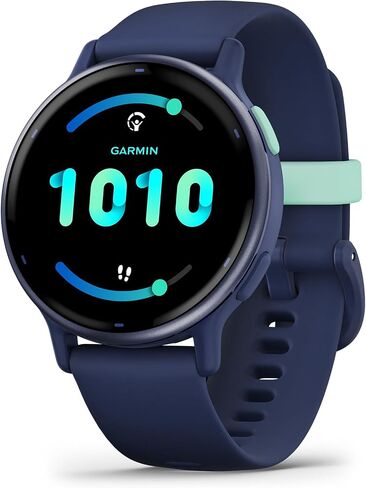 Garmin vívoactive 5, Health and Fitness GPS Smartwatch, AMOLED Display, Up to 11 Days of Battery (Renewed) (Ivory) in Saudi Arabia