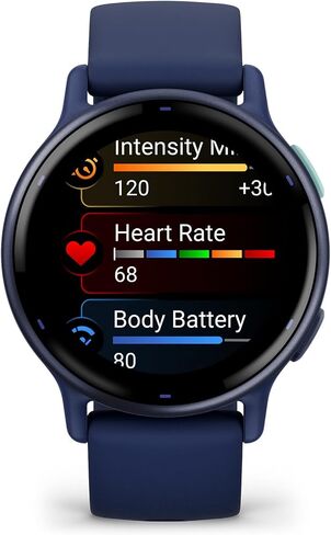 Garmin vívoactive 5, Health and Fitness GPS Smartwatch, AMOLED Display, Up to 11 Days of Battery (Renewed) (Ivory) in Saudi Arabia