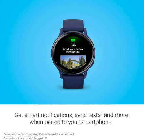 Garmin vívoactive 5, Health and Fitness GPS Smartwatch, AMOLED Display, Up to 11 Days of Battery (Renewed) (Ivory) in Saudi Arabia