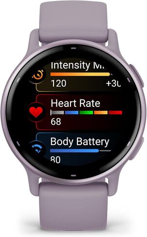 Garmin vívoactive 5, Health and Fitness GPS Smartwatch, AMOLED Display, Up to 11 Days of Battery (Renewed) (Ivory) in Saudi Arabia