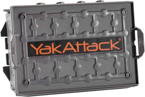 YakAttack TracPak Stackable Fishing Gear Storage Box, YakAttack Orange - Single Box (SSO-1003-OR) | Kayak Fishing Accessories in Saudi Arabia