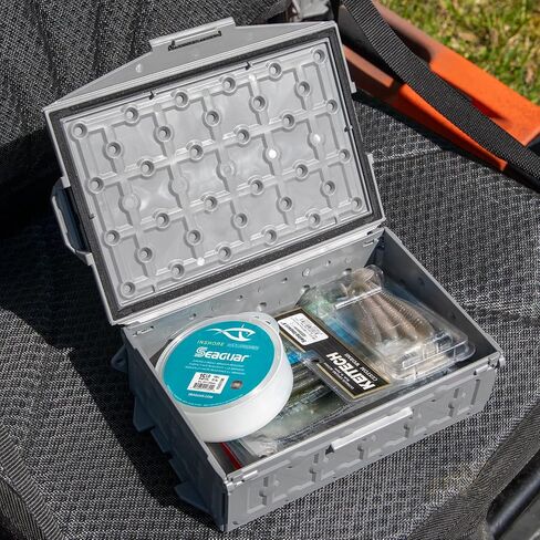 YakAttack TracPak Stackable Fishing Gear Storage Box, YakAttack Orange - Single Box (SSO-1003-OR) | Kayak Fishing Accessories in Saudi Arabia