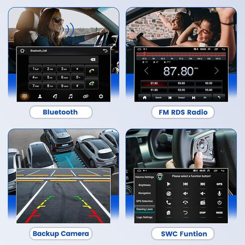 Android 13 Car Stereo for Honda CRV 2007 2008 2009 2010 2011, Wireless Carplay Android Auto, 9 Inch Touch Screen Bluetooth Car Radio HiFi GPS WiFi SWC AHD Backup Camera, 1+32G in Saudi Arabia