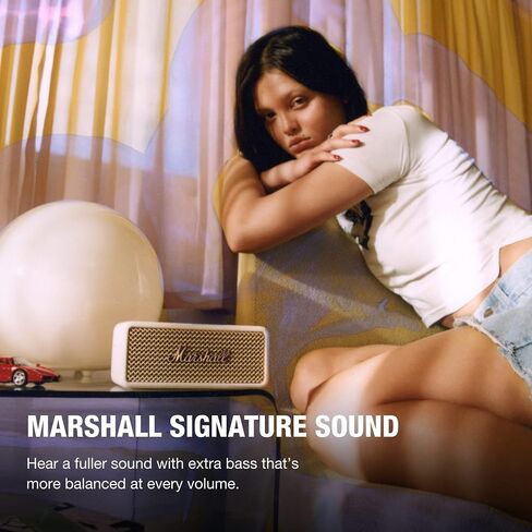 Marshall Emberton III Portable Bluetooth Speaker - Cream in Saudi Arabia