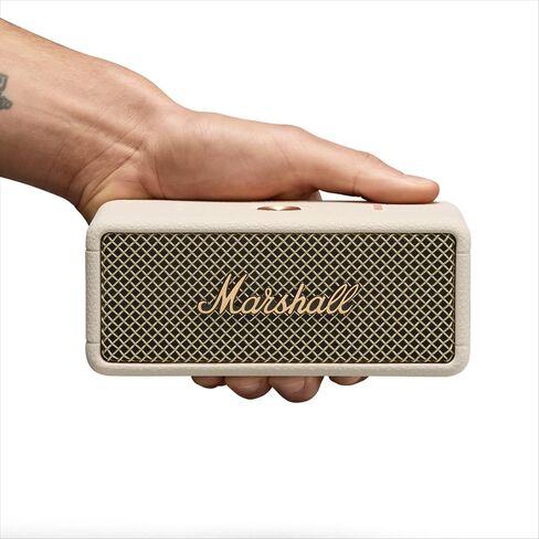 Marshall Emberton III Portable Bluetooth Speaker - Cream in Saudi Arabia