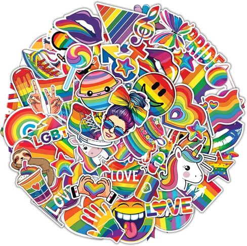 100 PCS ملصقات الحلوى - ملصق Candyland ملصق شارات مقاوم للماء لزجاجات المياه المحمول أمتعة كمبيوتر SCRABKING in Kuwait