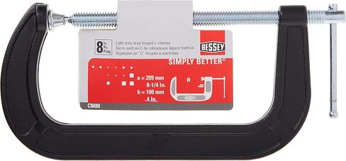 BESSEY CM15 Drop Forged, C-Clamp, 1-1/2 In. in Saudi Arabia