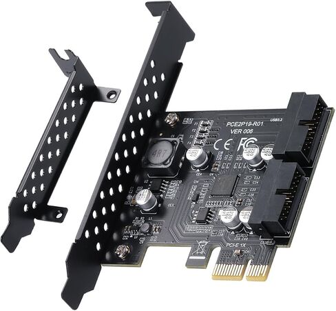 USB 3.2 GEN1 Type-e (A Key) Front Panel Header (to Type-C Front Panel Header) 5 Gbps +USB 3.0 20-pin Connector PCI-E 1X Express Card for Motherboard in Kuwait