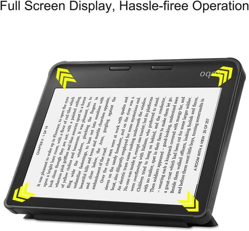 E-Reader Cover for Kobo Libra 2th Generation(2021 Release),Ultra Slim Lightweight with Auto Sleep/Wake Up Function Folio Stand Leather Case for Kobo Libra 2 Gen E-Book (TPU-Big Eye) in Saudi Arabia