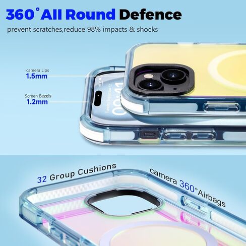 Magnetic for iPhone 15 Case Drop Resistant Matte Skin Feeling Back Cover Shockproof Slim Fit for iPhone 15 Phone Case，Matte Black in Kuwait