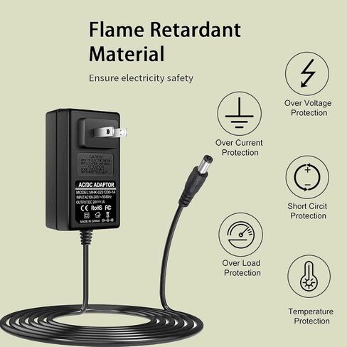 100V-240V to 12V 3A AC/DC Switching Power Supply Adapter with 8 Selectable Adapter DC Plugs (12V3A) in Saudi Arabia