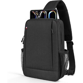Tablet Sleeve Shoulder Bag for 2025 13 inch iPad Air M3 M2/ iPad Pro 13 M4 2024, 12.4" Galaxy Tab S10+ Plus, iPad Pro 12.9 Carrying Travel Case Bag, Fit Magic Keyboard