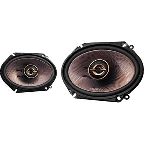 Kenwood KFC-693 6" x 9" 5-Way Concert Series Car Speakers – 650W Peak Power, Polypropylene Woofer Cone, Balanced Dome Tweeter, Acoustic Sound Harmonizer