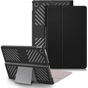 Case Compatible with Lenovo Tab Plus Tablet 2024 Folio Case for Lenovo Tab Plus 11.5 inch (TB351FU) Hard Shell Smart Cover,Nightfall
