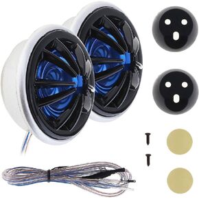 Car Tweeters, 2pcs 150W YH-66 Car Horn Dome Tweeter Speakers Audio Loudspeaker Car Stereo Treble Speaker for Cars