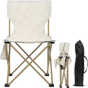 Folding Camping Chair- Portable，Lightweight, Compact, and Folding Chairs Foldable Backpacking Chair - Ultra Durable for Hiking, Beach, Lawn - Aluminum Alloy Frame