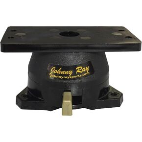 Johnny Ray Fish Finder Mount, Portable Depth Finder Swivel Mount, Quick-Release Fishfinder Bracket, Marine Sonar and Electronics Mount (JR-207)