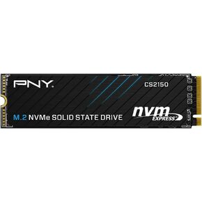 PNY CS2150 2TB Gen5 PCIe NVMe M.2 2280 3D NAND SSD – Up to 10,300/8,600 MBs - PC/Laptop Upgrade, Gaming, Photography, Video Editing, Direct Storage Enabled-Internal Solid-State Drive M280CS2150-2TB-TB
