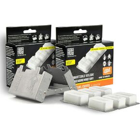 Esbit Ultralight Folding Pocket Stove Bundle with Extra Fuel Includes Thirty 14g Solid Fuel Tablets