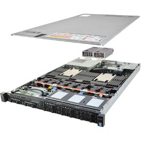 DELL PowerEdge R630 Server 2X E5-2660v3 2.60Ghz 20-Core 144GB 8X 1.2TB H330 (Renewed)