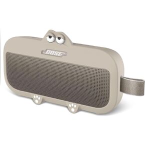 Silicone Case for Bose SoundLink Flex Portable Bluetooth Speaker (2nd Gen), Soft Protective Sleeve Against Scratch and Drop with Precise Cutout(Grey)